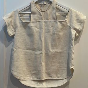 Laura Siegel Linen Top